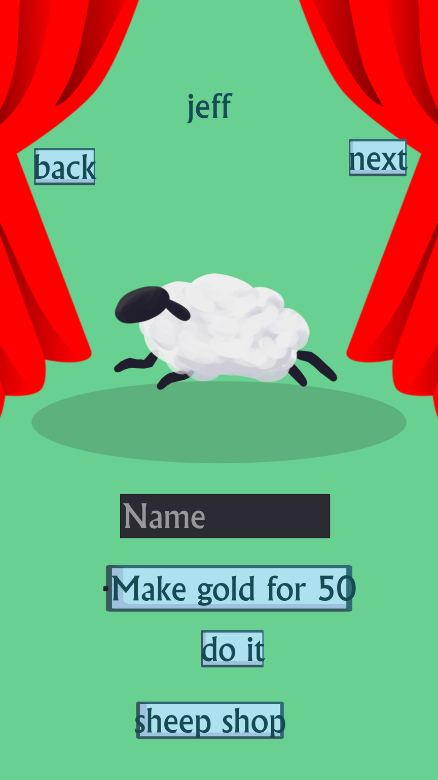 Screenshot of the "Dressing Room" I mentioned above. It looks kinda bad lol